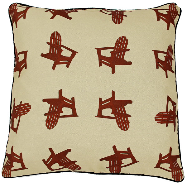 Millwood Pines Scotland Muskoka Chair Indoor/Outdoor Throw Pillow Wayfair